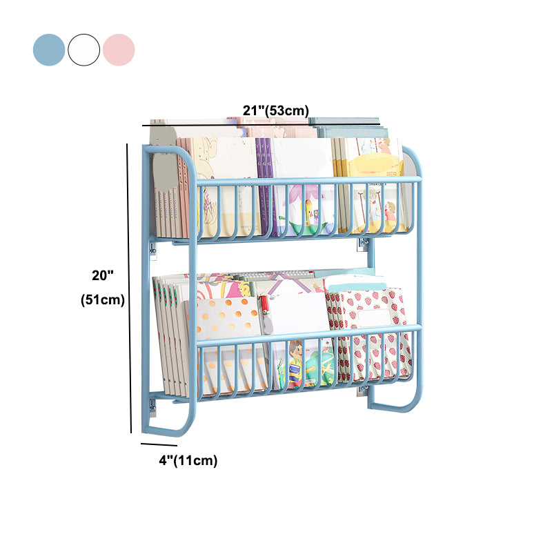 Libreria chiusa a parete montata in stile scandinavo per la sala da studio dell'ufficio