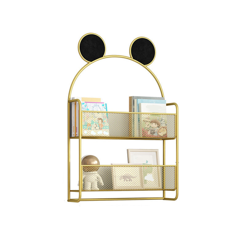 Libreria montata a parete libreria in stile scandinavo per la sala da studio dell'ufficio per la casa