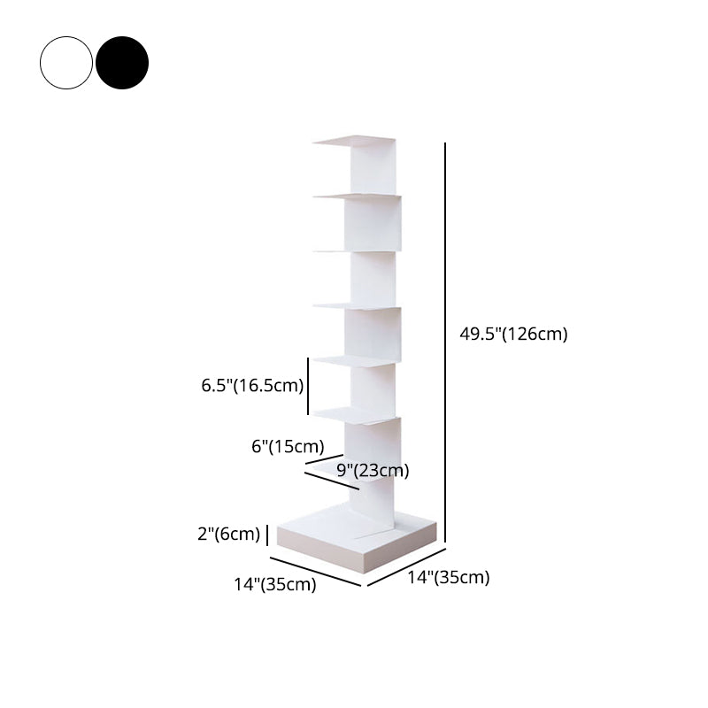Libreria in stile contemporaneo invisibile per sala da studio e ufficio