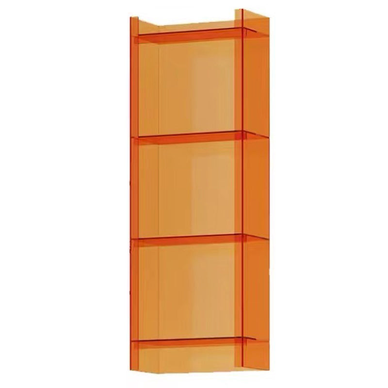 Acryl -Bücherregal Skandinavischer Stil geschlossener Bücherregal für Büro- und Studienraum
