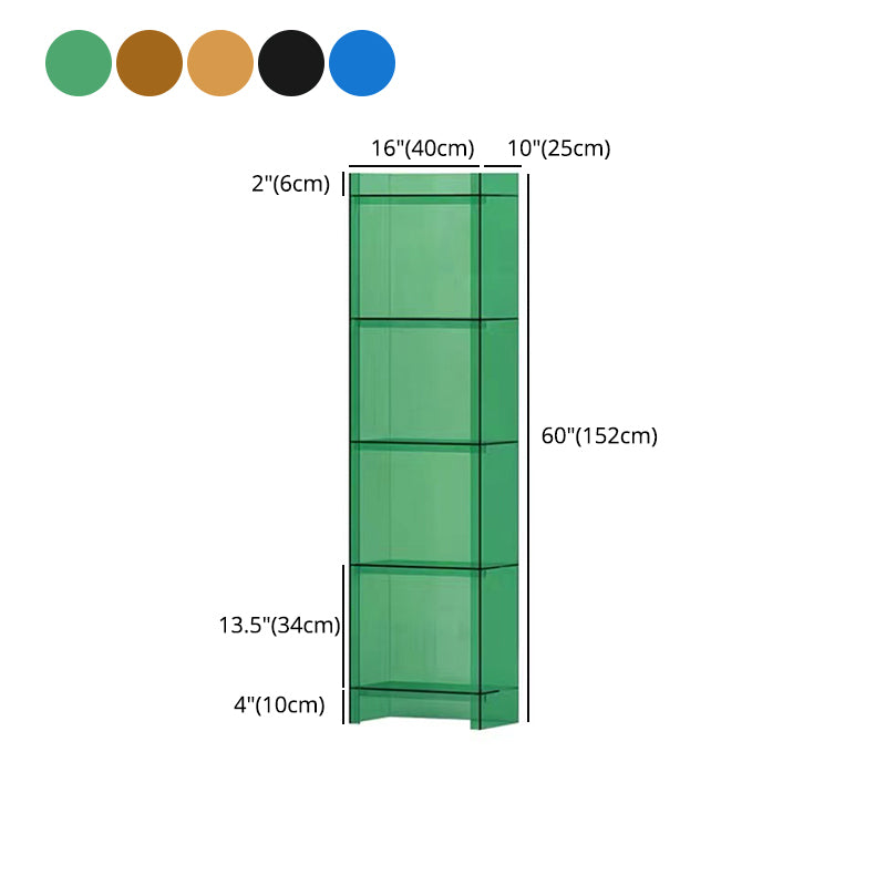 Acryl BOOKCEST Scandinavische stijl gesloten boekenplank voor kantoor en thuis