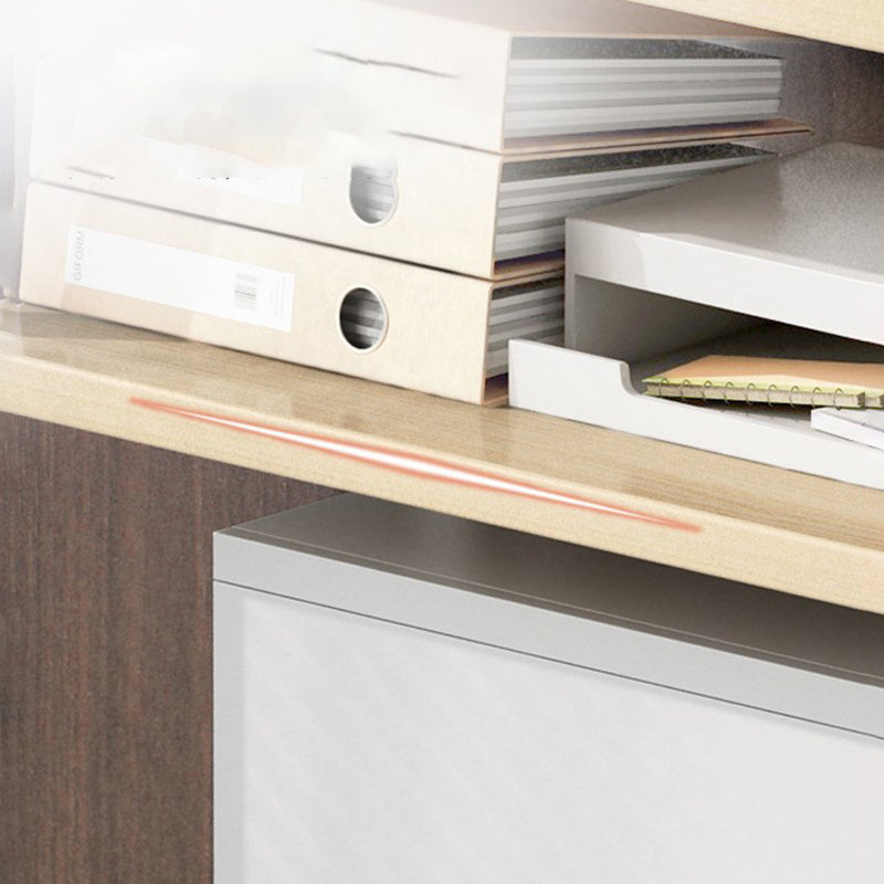 Industrialstil Holzbuchhandel Etagere Bücherregal mit Zauberer Rädern für Büro