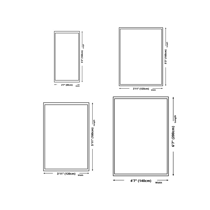 Orange Modern Rug Polyester Pattern Rug Stain Resistant Indoor Rug for Drawing Room