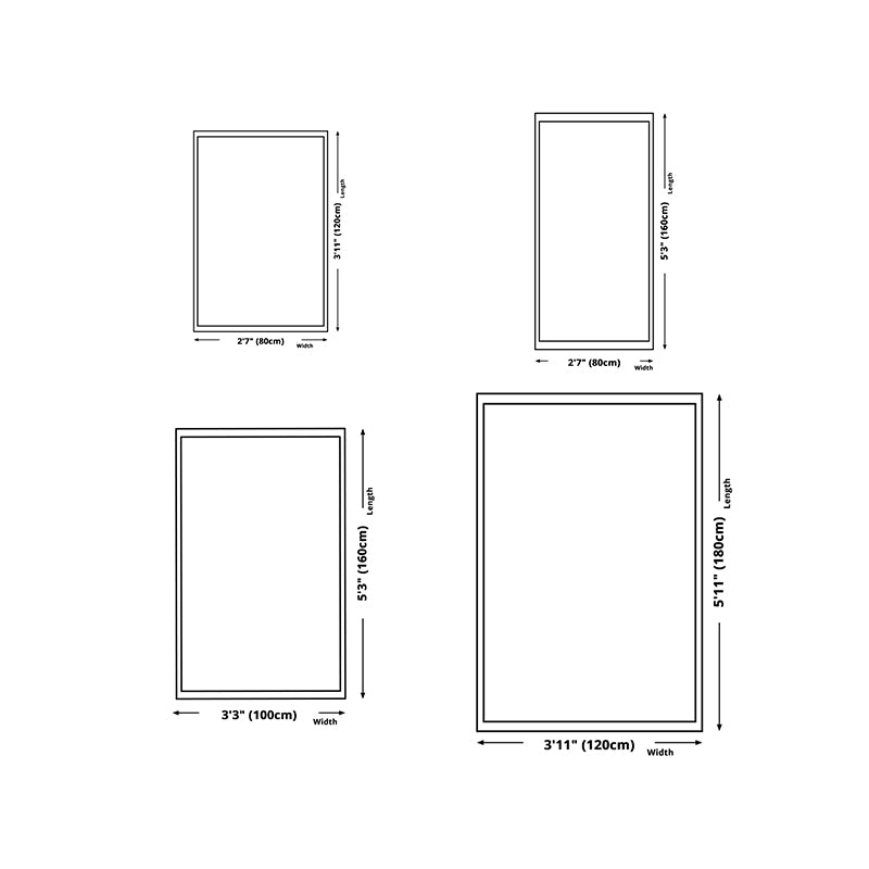 White Morocco Rug Polyester Graphic Rug Stain Resistant Rug for Living Room