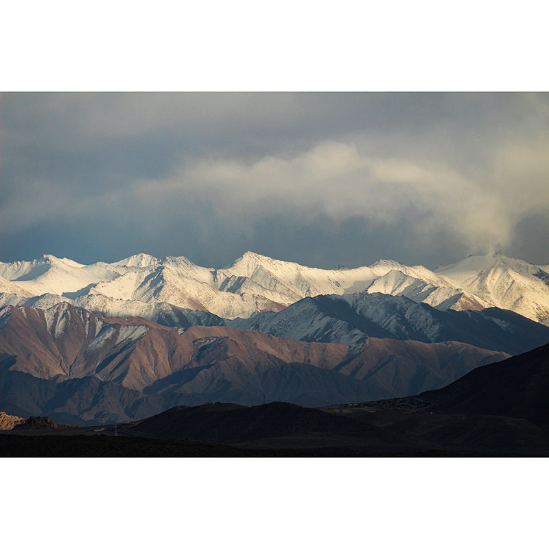 Majestic Mountains Mildew Resistant Mural Wallpaper Living Room Wall Mural