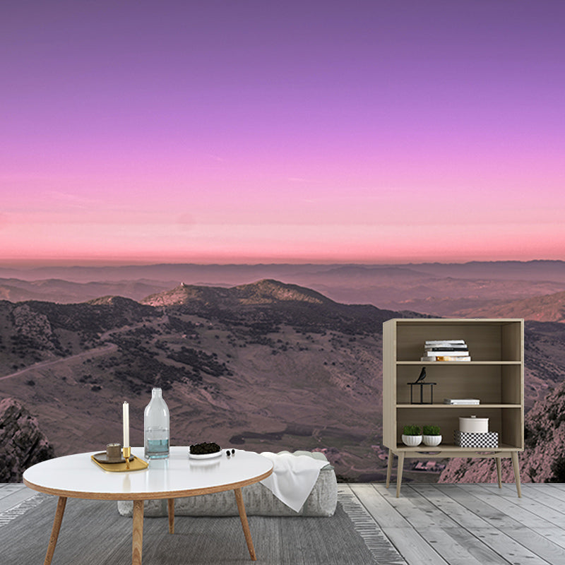 Photography Stain Resistant Mural Wallpaper Majestic Mountains Indoor Wall Mural