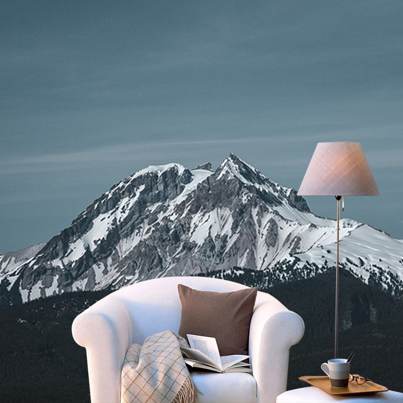 Majestic Mountains Mildew Resistant Wallpaper Photography Sleeping Room Wall Mural