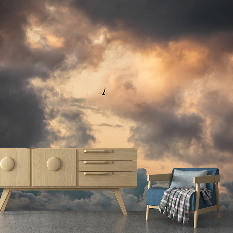 Beautiful Photography Mural Wallpaper Sky Decorative Indoor Wall Mural