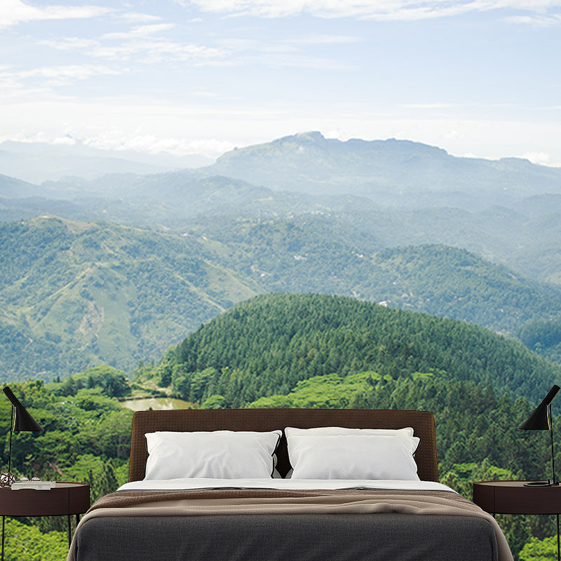 Photography Environment Friendly Mural Wallpaper Majestic Mountains Bedroom Wall Mural
