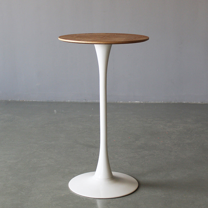 Contemporary Round Counter Table Dining Metal Counter Table for Restaurant