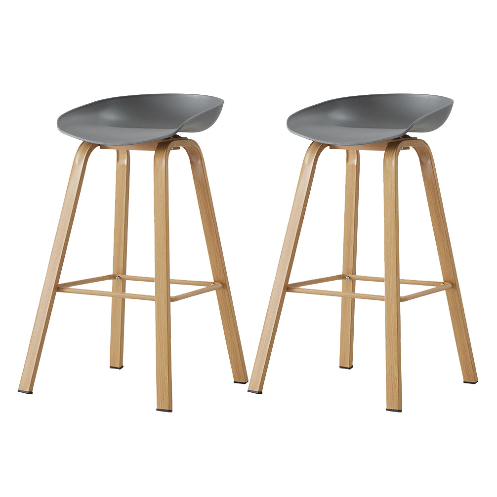 Metal Contemporary Dining Kitchen Room Armless Stool Low Back Bar Stool