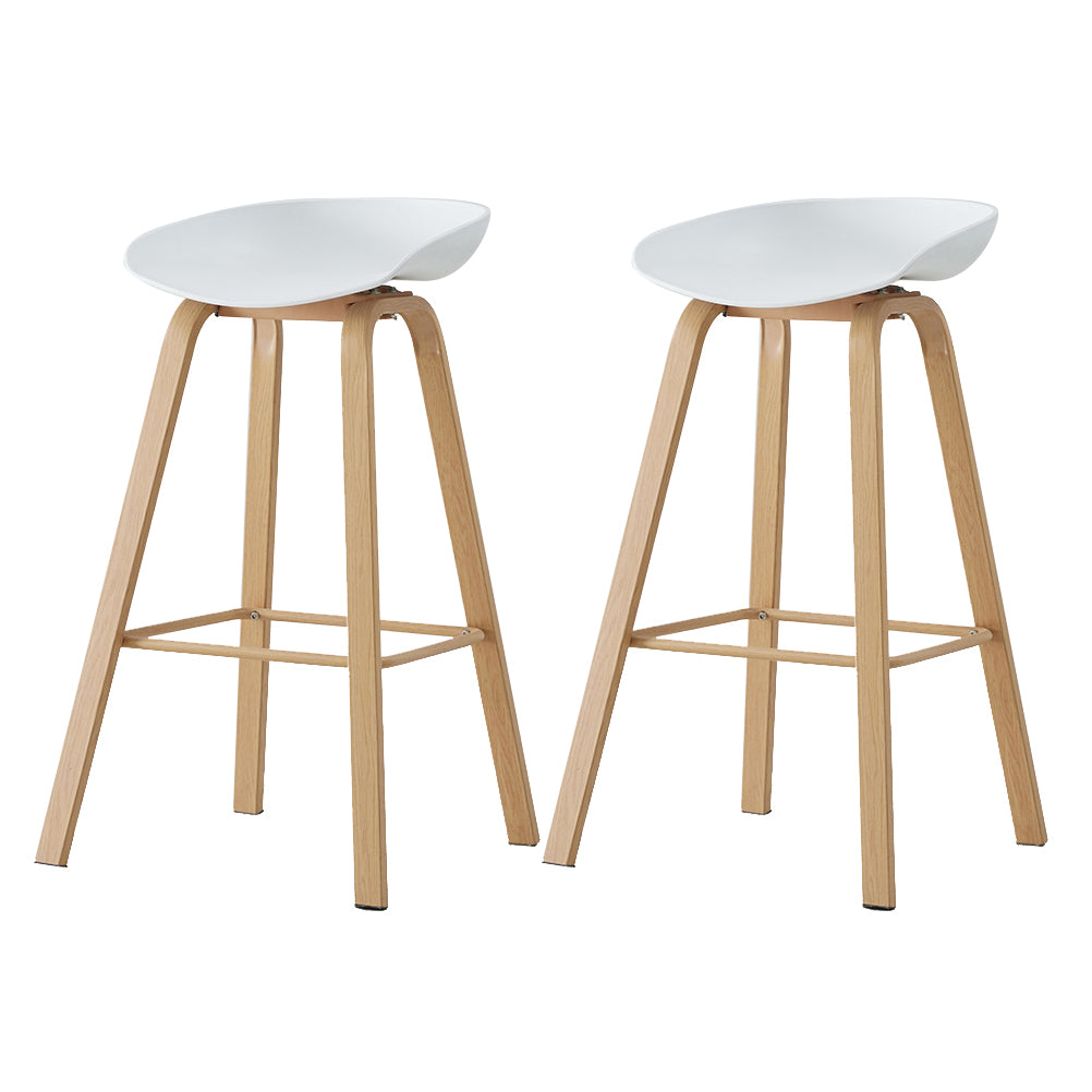 Metal Contemporary Dining Kitchen Room Armless Stool Low Back Bar Stool
