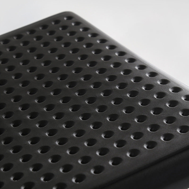 Contemporary PP Bar and Counter Stool Low Back Stool with 4 Legs