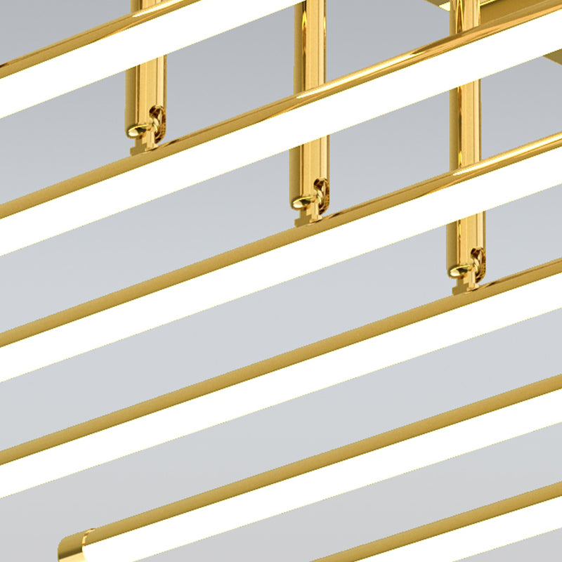 Luz de techo lineal nórdico Luz de montaje de aluminio de aluminio de aluminio para sala de estar