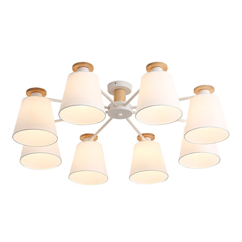 Lámpara de techo múltiple de estilo cilíndrico de estilo moderno