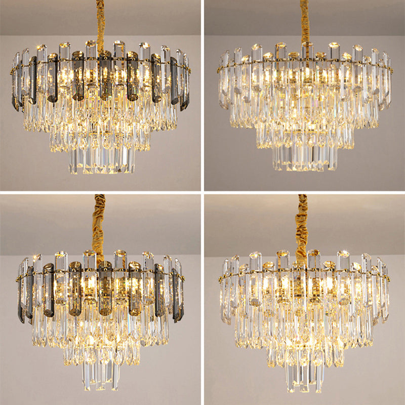 Moderne Stil Geometrische Inselleuchten Kristallpendelleuchten für Kücheninsel