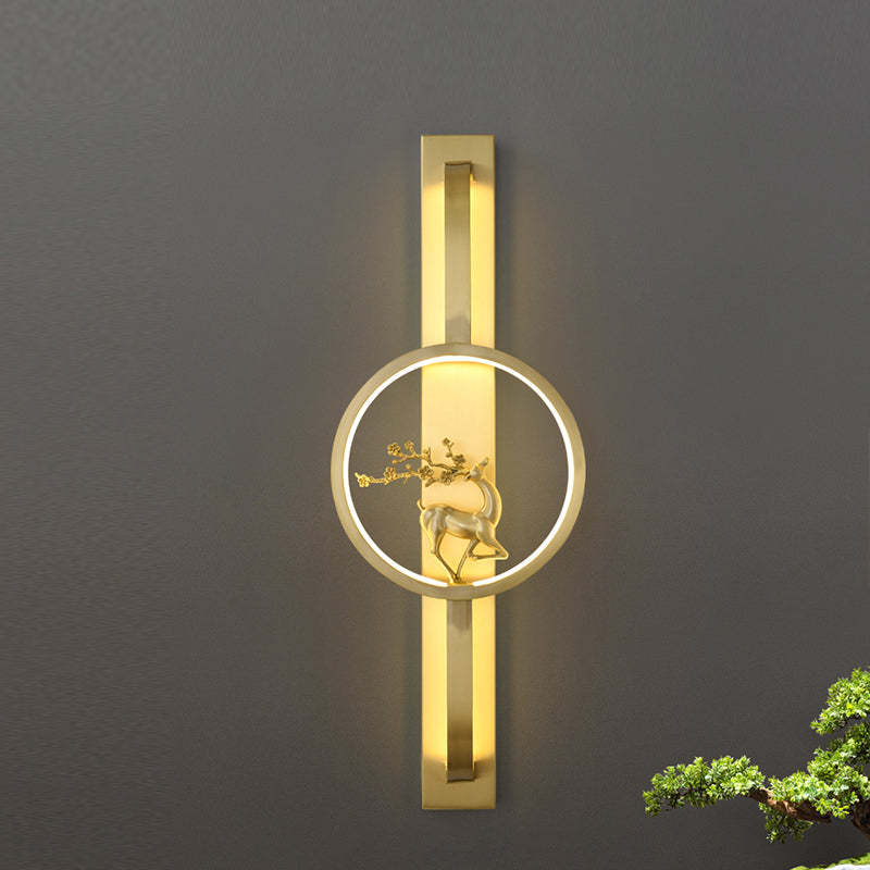 Shade Round Metal Wall Donce Modern Style 1- Lighting Lighting Lighting Accesors