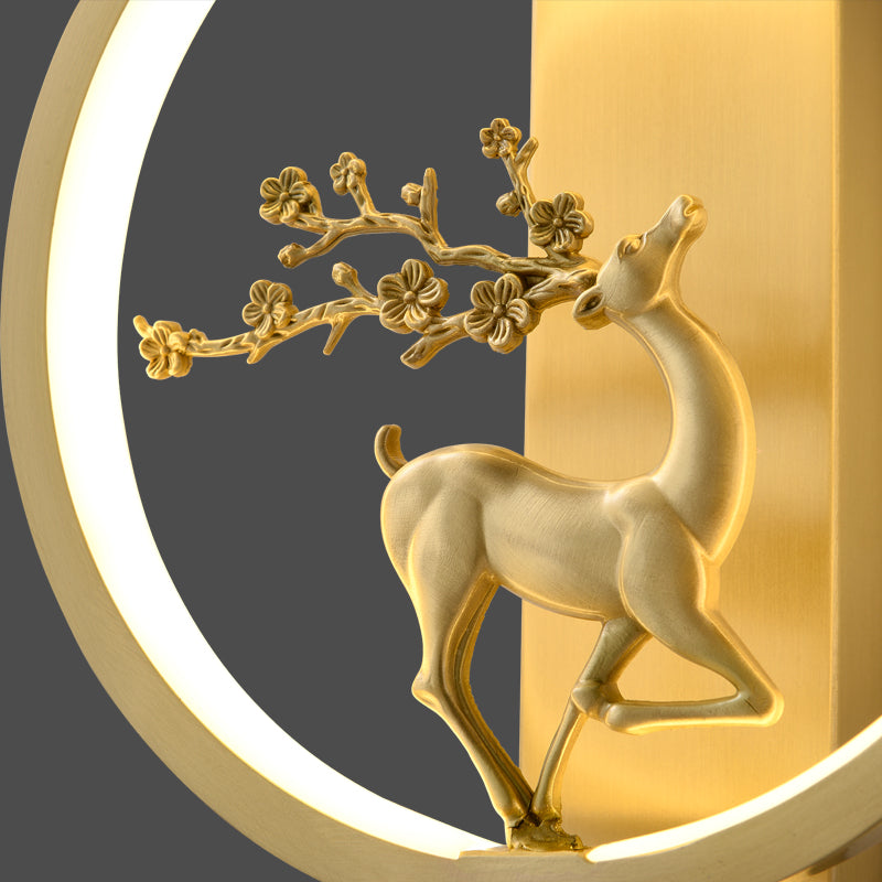 Shade Round Metal Wall Donce Modern Style 1- Lighting Lighting Lighting Accesors