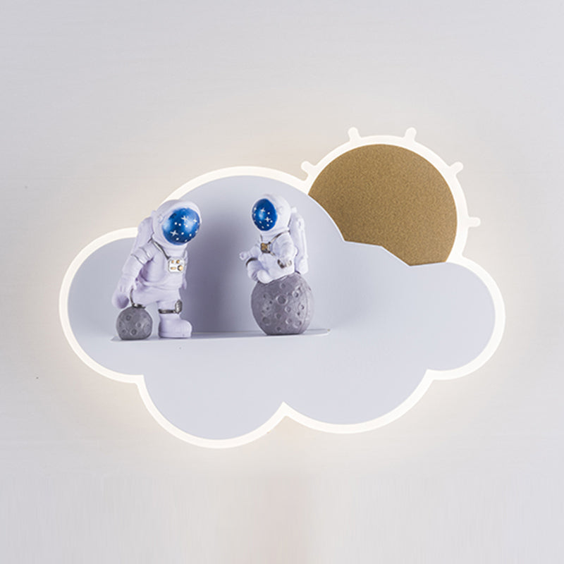 Lumo da parete moderno a parete creativa per la camera da letto per bambini