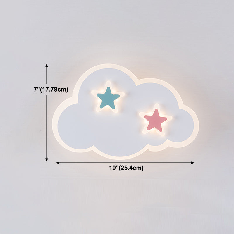 Lumo da parete moderno a parete creativa per la camera da letto per bambini