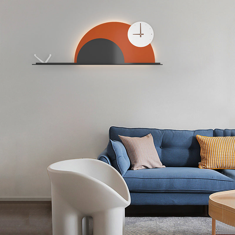 Luces de pared de forma de geometría de lámparas de pared de metal de estilo moderno