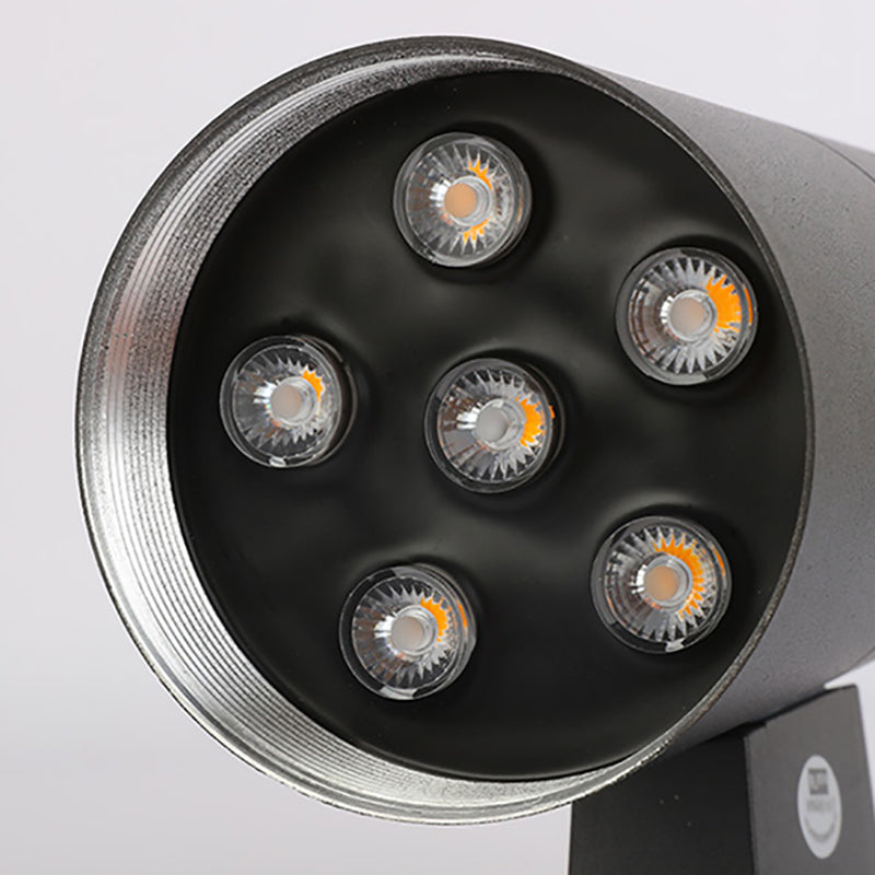 2 Lights Tube Wall Lights Modern Style Metal Wall Mounted Lamps