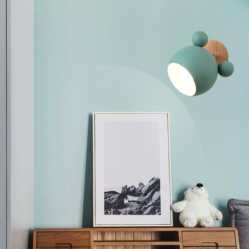 1 Light Wall Sconce Modern Style Metal Wall Lighting for Living Room