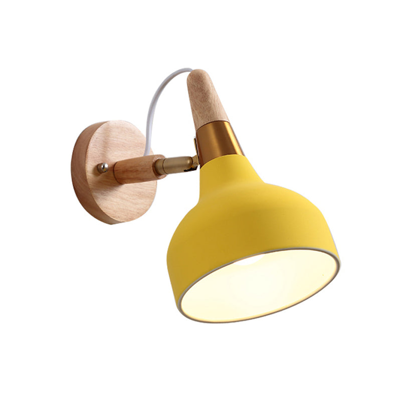 1 Light Wall Sconce Modern Style Metal Wall Lighting for Living Room