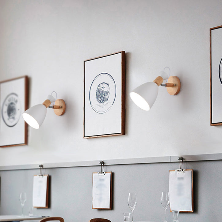 1 Light Wall Sconce Modern Style Metal Wall Lighting for Living Room