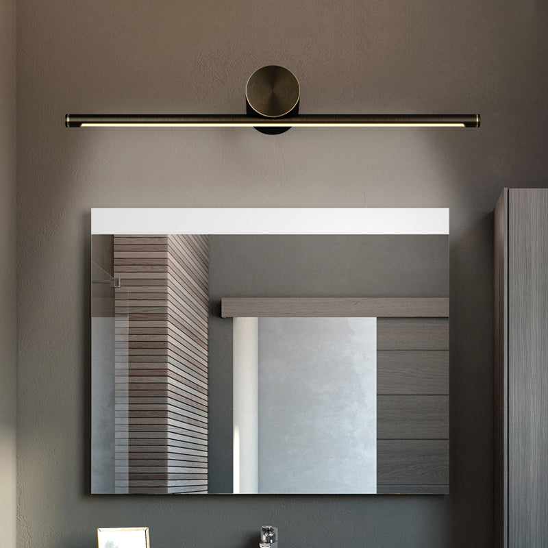 Accesorio de iluminación de pared lineal luminina de montaje de pared LED simple