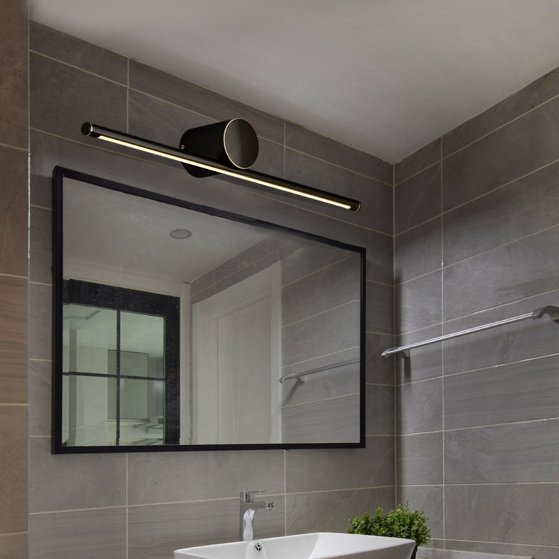 Accesorio de iluminación de pared lineal luminina de montaje de pared LED simple