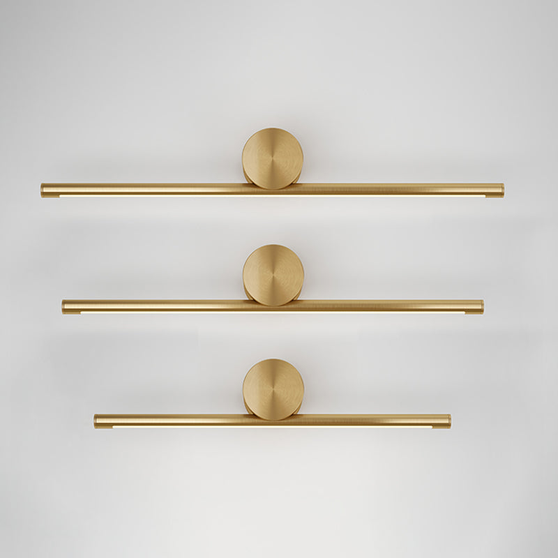 Éclairage mural linéaire Aménagement d'éclairage mural à LED simple