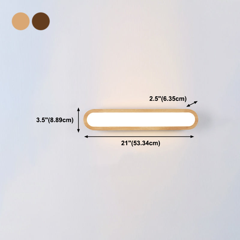 Applexion murale en bois moderne