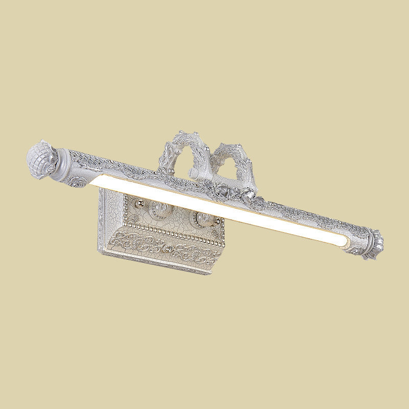 Slim Lineal Splique Simple acrílico Batio LED LEACHING de tocador de tocador