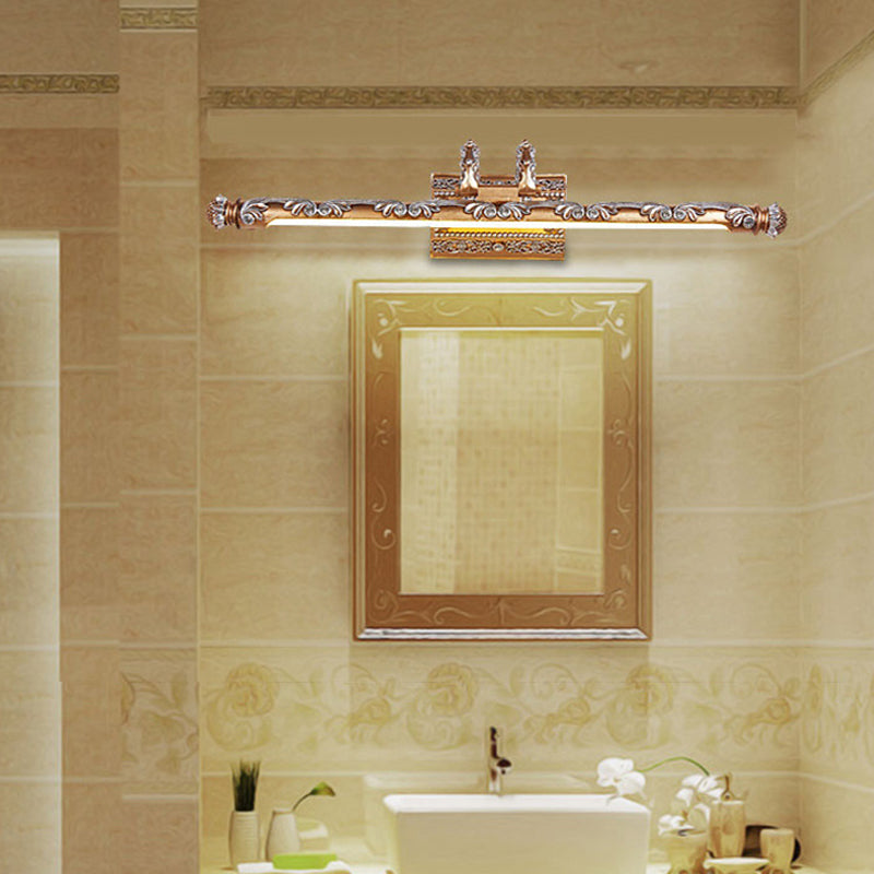 Slim Lineal Splique Simple acrílico Batio LED LEACHING de tocador de tocador