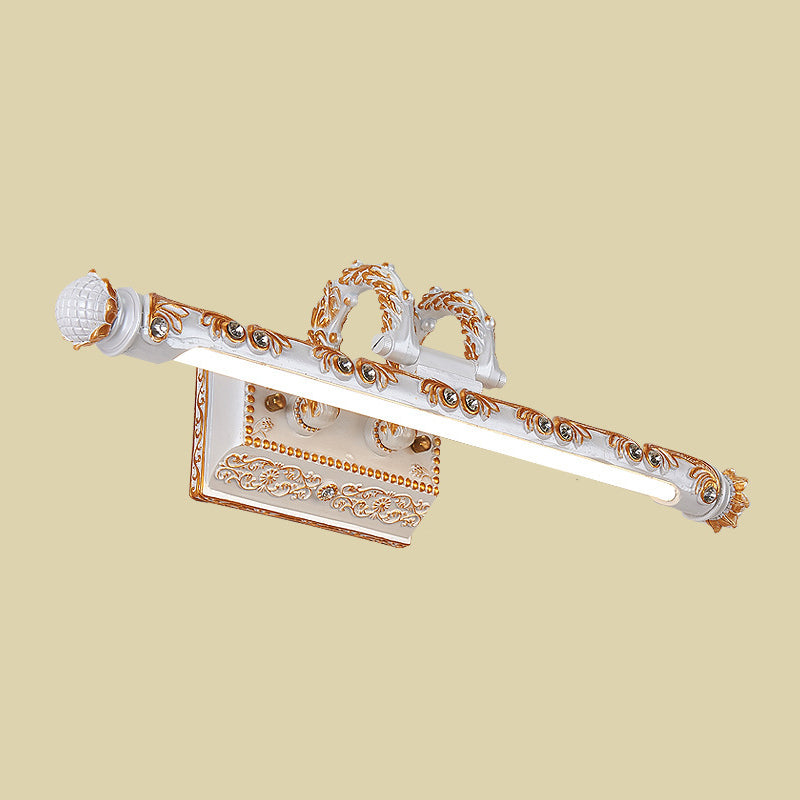 Slim Lineal Splique Simple acrílico Batio LED LEACHING de tocador de tocador