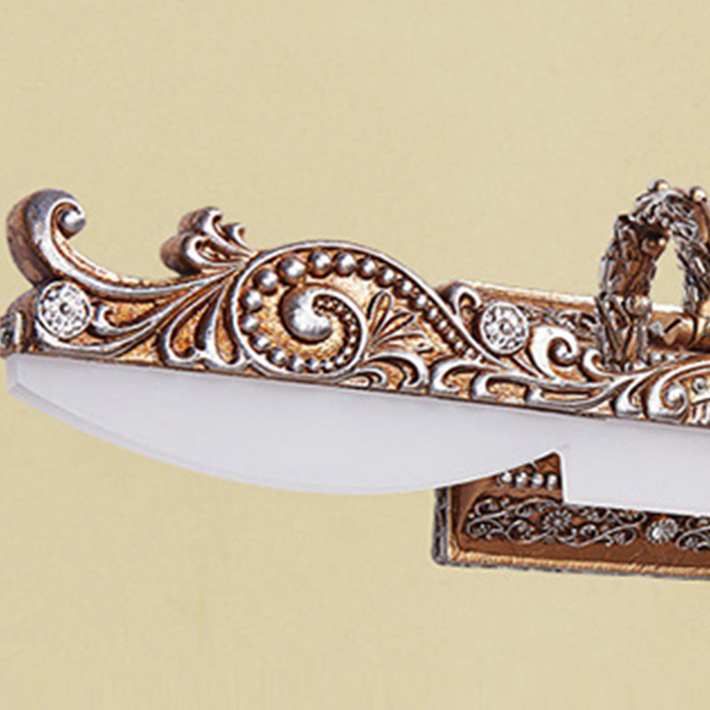 Slim Lineal Splique Simple acrílico Batio LED LEACHING de tocador de tocador