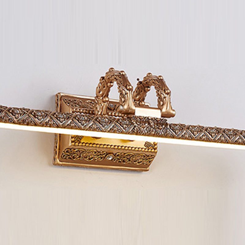 Slim Lineal Splique Simple acrílico Batio LED LEACHING de tocador de tocador