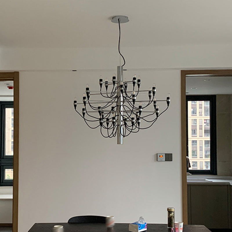 Style moderne suspendu en métal Spoutnik Pendant Light pour le salon