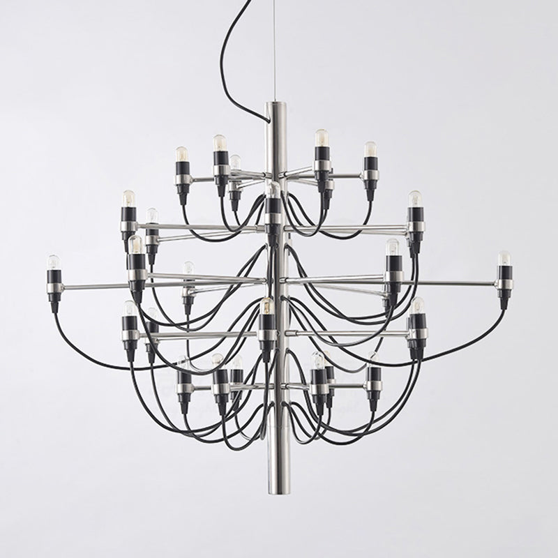 Style moderne suspendu en métal Spoutnik Pendant Light pour le salon
