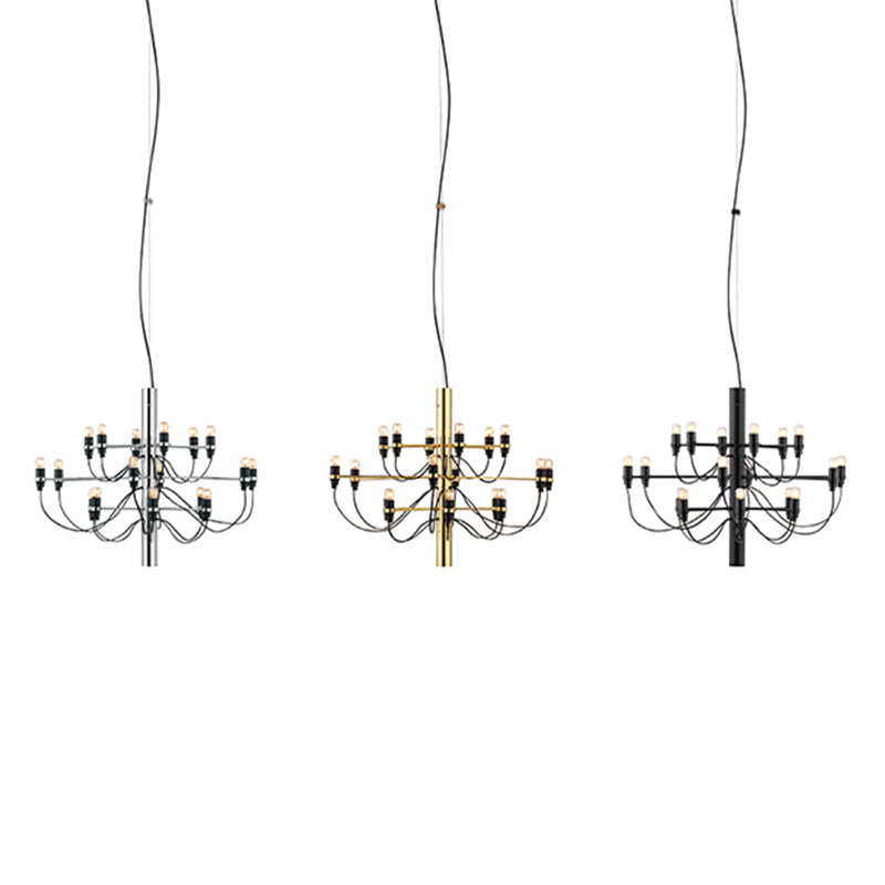 Style moderne suspendu en métal Spoutnik Pendant Light pour le salon