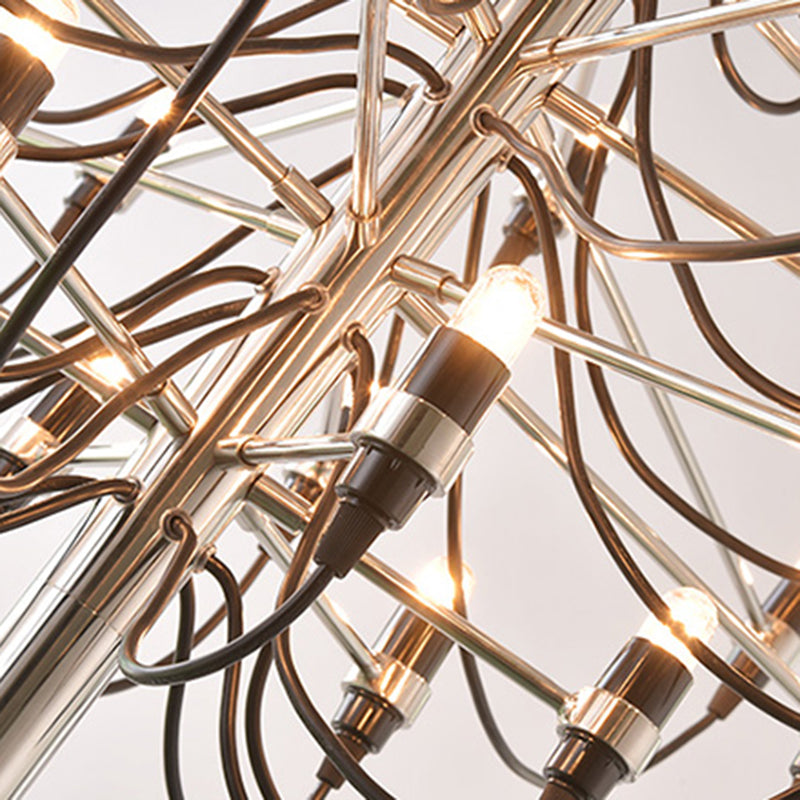 Style moderne suspendu en métal Spoutnik Pendant Light pour le salon