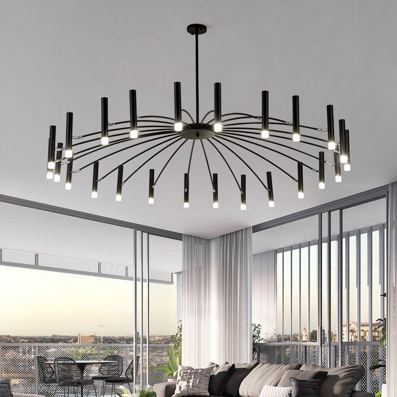 Verstellbarer moderner Kronleuchterbeleuchtung Metallheizlicht für Wohnzimmer