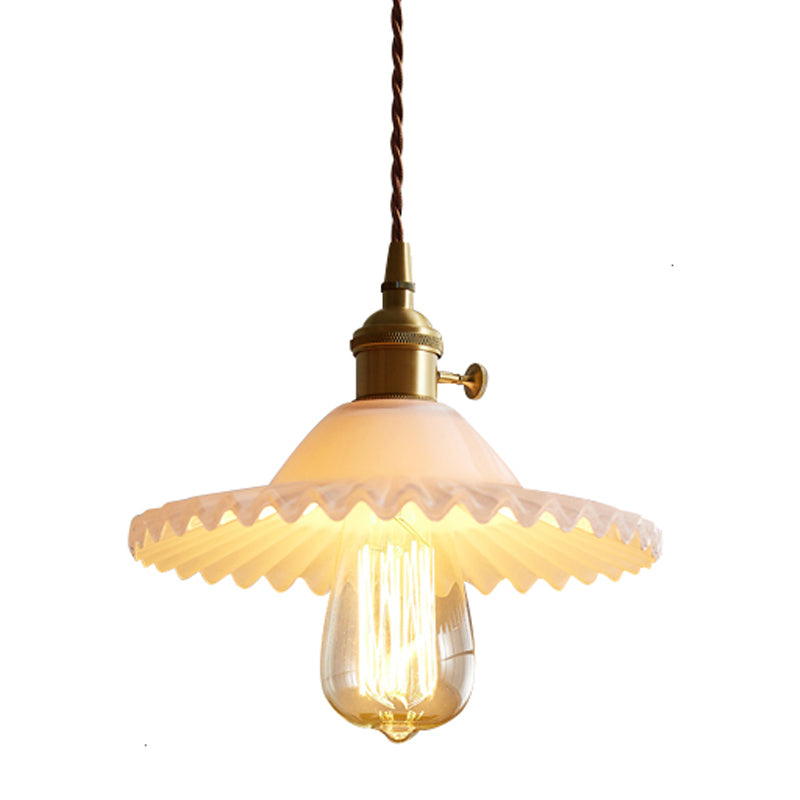 Glass Light Light Light Industrial Flat Down Light per il bando