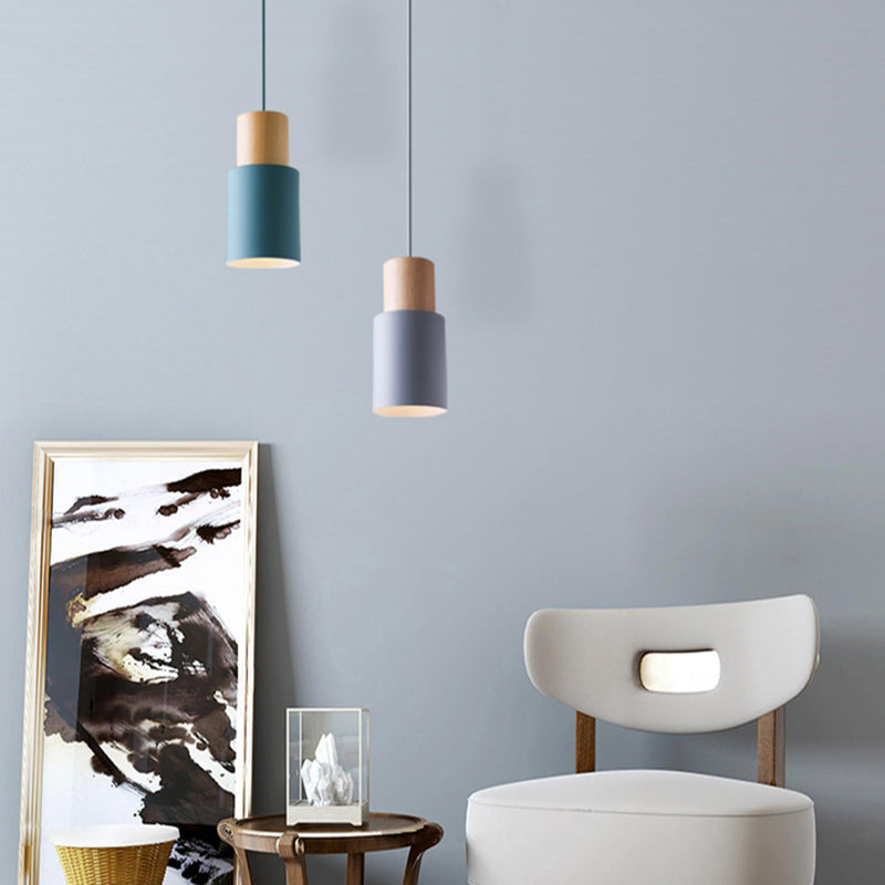 Costrero de techo Ligera de metal nórdico colgante de colgante de colgante