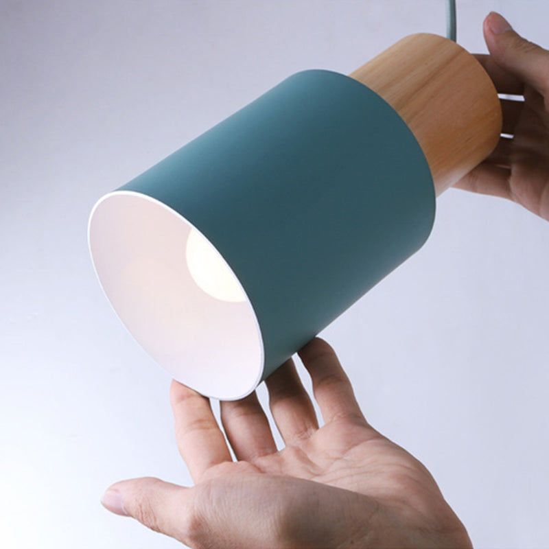 Costrero de techo Ligera de metal nórdico colgante de colgante de colgante