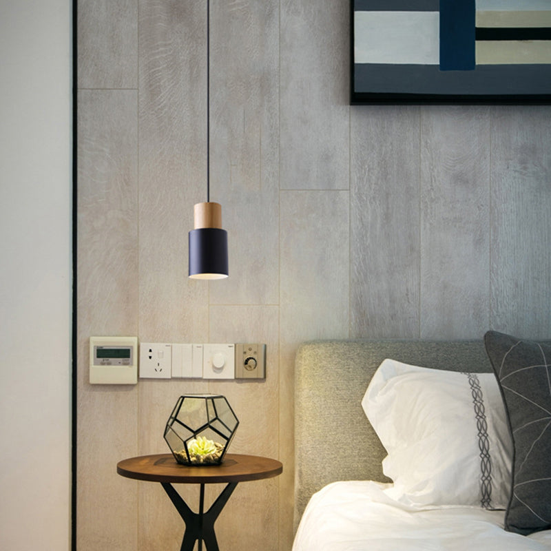 Costrero de techo Ligera de metal nórdico colgante de colgante de colgante