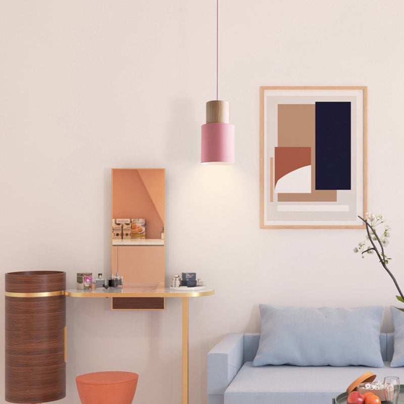 Costrero de techo Ligera de metal nórdico colgante de colgante de colgante