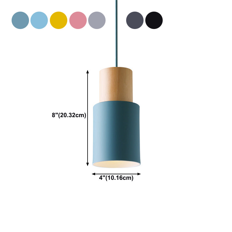 Costrero de techo Ligera de metal nórdico colgante de colgante de colgante