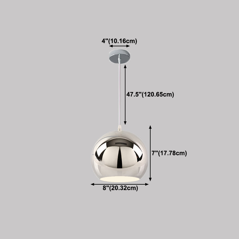 Hanging Light Fixture Simple Style Metal Hanging Ceiling Light